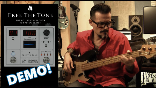 Free The Tone PA-1QB ANALOG Bass EQ Demo