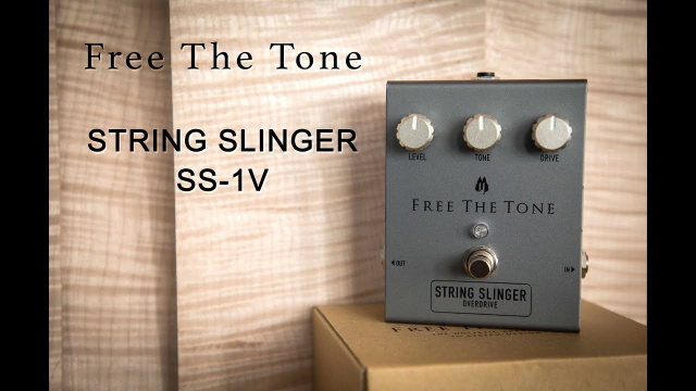Free The Tone String Slinger SS-1V Overdrive by Guitars Rebellion