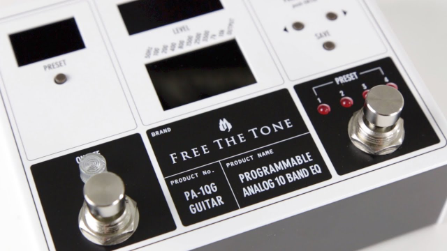 Free The Tone Programmable 10 Band EQ PA-10G