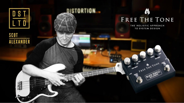 Free The Tone Black Vehicle Bass Overdrive BASS DEMO