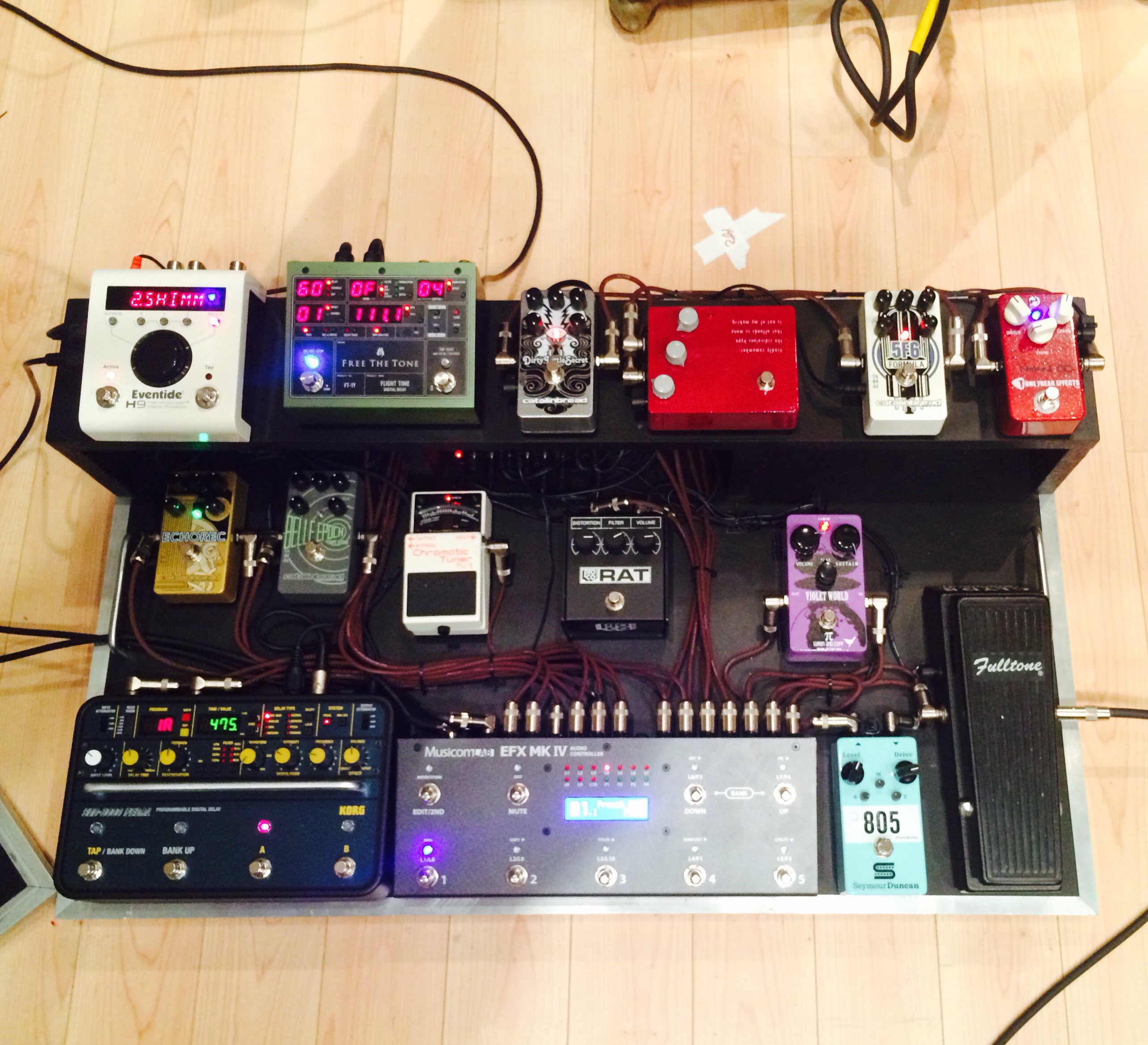 Josh discount smith pedalboard