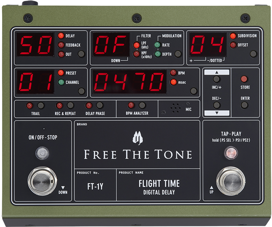 FLIGHT TIME FT-1Y｜PRODUCTS｜Free The Tone