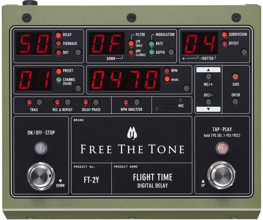 最終価格 Free The Tone / FLIGHT TIME FT-2Y-