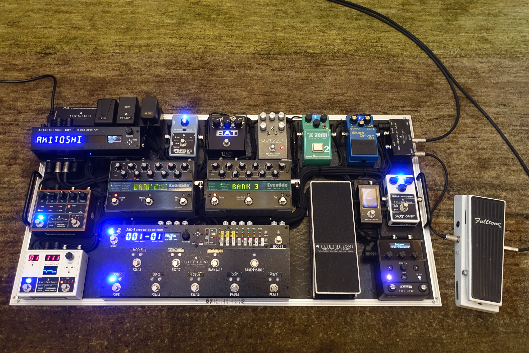 ギタリスト黒田晃年氏 最新ペダルボードをご紹介|News ニュース|Free ギタリスト黒田晃年氏 最新ペダルボードをご紹介|News ニュース|Free