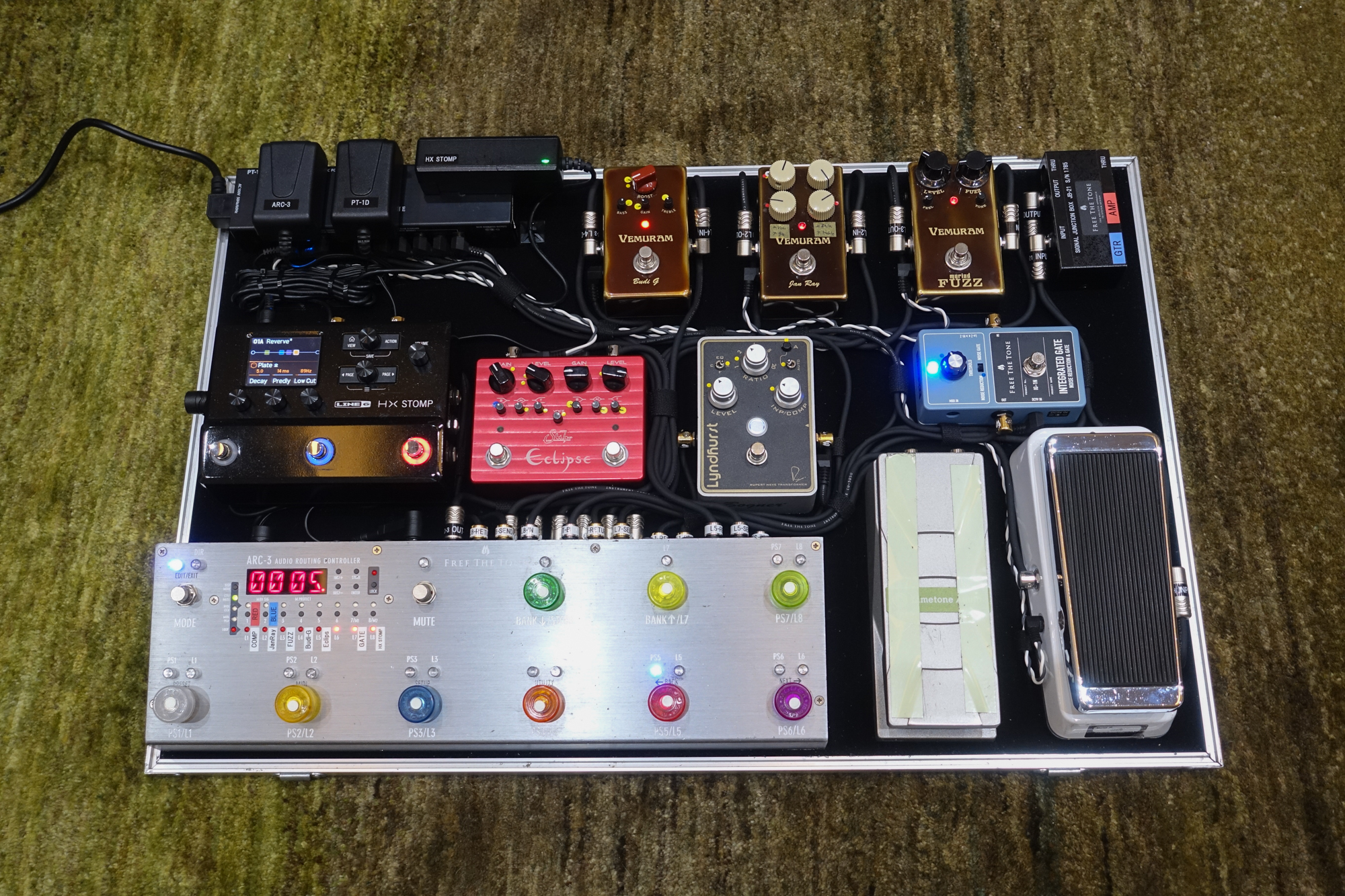 ギタリスト瀬川千鶴さん ペダルボードをご紹介｜News ニュース